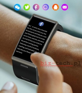 Smartwatch Face DM12 1,91 cala tętno ciśnienie