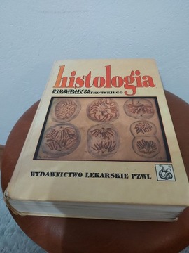 Histologia Kazimierz Ostrowski 1995 wydanie drugie