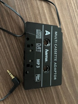 Hama Adapter kasetowy, taśma z wtyczką jack 3,5 mm