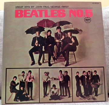 The Beatles No. 5 APPLE AR8028 JAPAN WINYL LP