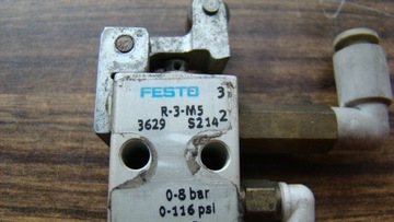 Zawór FESTO R-3-M5 3629 krańcówka 