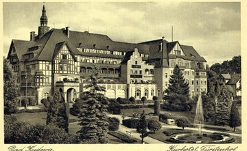 Bad Kudowa obecne sanatorium Polonia, mono