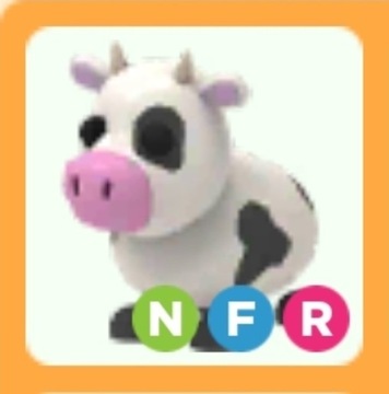 Neon Fly Ride Cow Adopt me ROBLOX