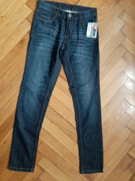 Nowe spodnie jeans S/36 up Fashion granatowe 