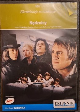 Nędznicy dvd. Gerard Depardieu