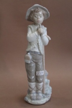 Porcelanowa figurka pasterza NAO Lladro wys. 27,5 