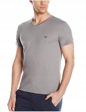 KOSZULKA V-neck EMPORIO ARMANI T-SHIRT MĘSKI / S