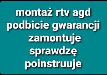 Montaż urządzeń rtv I agd 