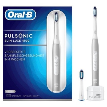 ORAL-B Pulsonic Slim Luxe 4100 srebrna