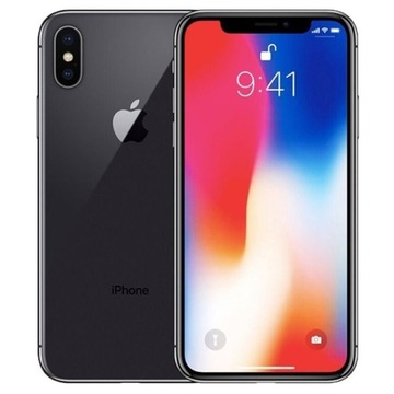 iPhone X 64GB Space Grey Szary Czarny SilverBat91%