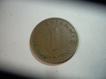 Niemcy III rzesza 1 pfennig 1939 A 