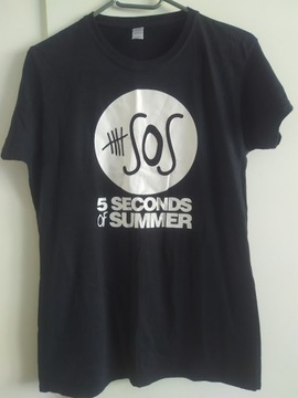 5 SECONDS OF SUMMER 5SOS KOSZULKA - T-SHIRT L M