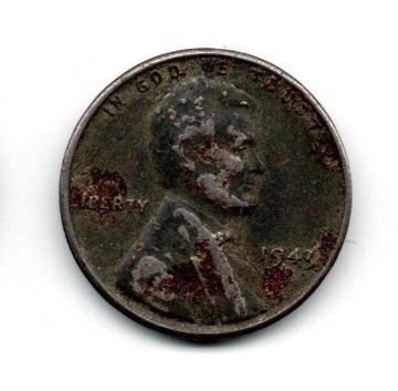 USA ONE CENT 1943 D  LINCOLN