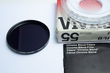 Vivitar Cromo Blend RED/BLUE 55mm BDB