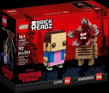 Lego BrickHeadz 40549 - Demogorgon & Eleven