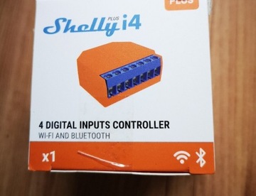 Sterownik Shelly PLUS WiFi I4