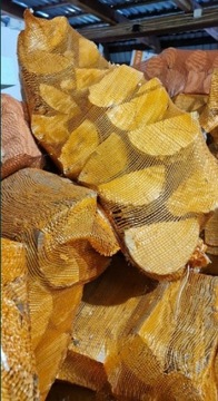 Drewno kominkowe suche w workach, duże worki 50 l 