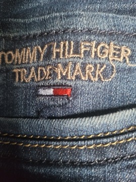Tommy Hilfiger spodnie jeans roz 34