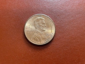 1 cent 2018 rok USA  