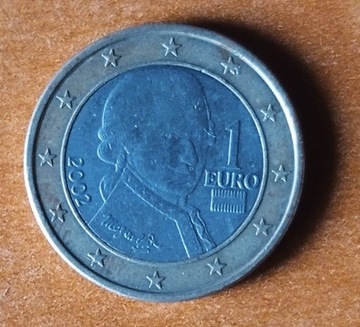 Moneta Kolekcjonerska = 1 EURO = Austria