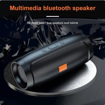 Głośnik Bluetooth Dual Speaker Odtwarzanie Fm Voice Przenośny Subwoofer 50