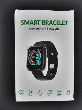 Smartwatch nowy biały uszkodzony 