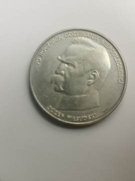 Moneta 50000 zł z 1988 r. Piłsudski