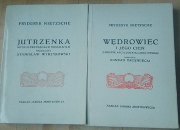 Fryderyk Nietzsche - Jutrzenka/Wędrowiec 2 szt.