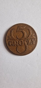 5 groszy- 1928r. ****