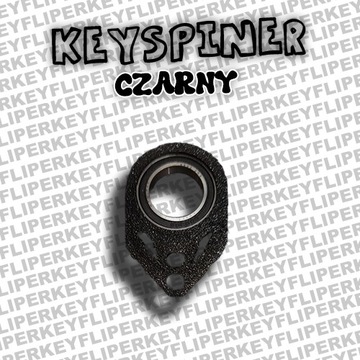 KEYSPINNER KEYSPINNER KOLOR CZARNY BRELOK HIT