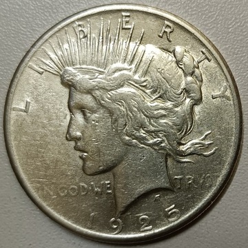 USA 1 dolar 1925 r. - srebro. 