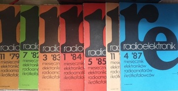 Radioelektronik z lat 1979-1987 - 18 numerów