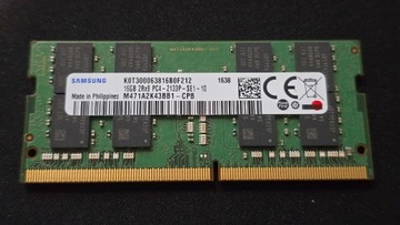 Pamięć RAM DDR4L Samsung 16GB 2Rx8 PC4 2133P-SE1