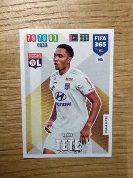 Karta Fifa 365 2020 Panini Tete nr 145 Olympique