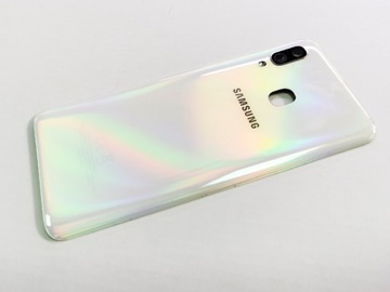 Pokrywa baterii biała Samsung A40 SM-A405