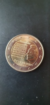 Luksemburg 2 euro 2013 rok