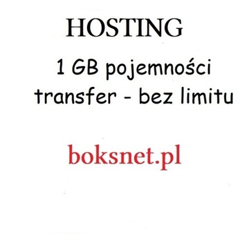 Hosting 1 GB / rok