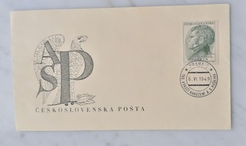 Czechosłowacja FDC 2,1949 rok 