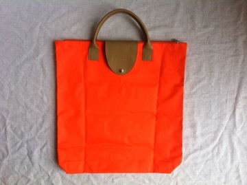 Shopping bag / torba na zakupy składana pomarańcz