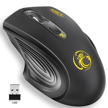 Ergonomiczna Mysz Bezprzewodowa USB
