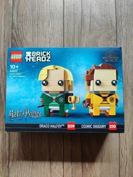 LEGO 40617 BrickHeadz - Draco Malfoy i Cedric 