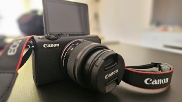 Canon EOS M100 Aparat Fotograficzny +torebka +etui
