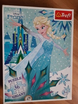 Puzzle Frozen Giant 36 elementów