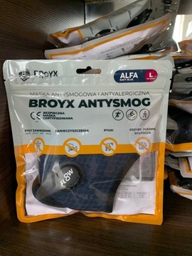 Broyx Alfa L-M maska maseczka z filtrami 