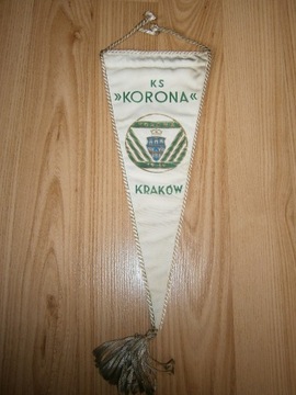 Proporczyk sportowy KS Korona Kraków