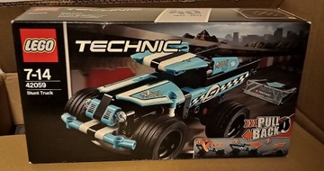LEGO technic 42059 niebieska terenówka 