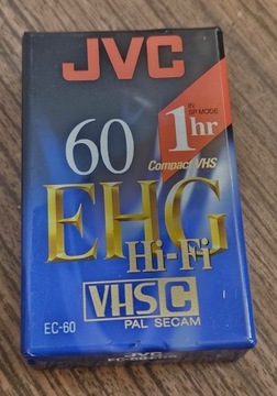 Kaseta JVC VHSC EC-60 EHG Hi-Fi
