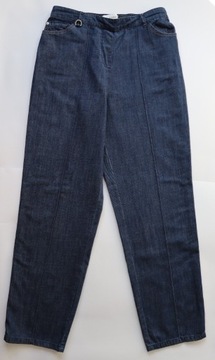 Granatowe spodnie, Classic, Marks & Spencer, 38