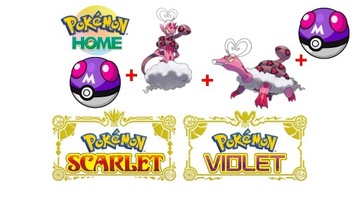 Pokemon Scarlet|Violet - Enamorus x2 + Master Ball