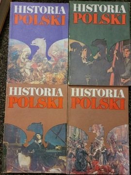 Historia Polski IV tomowe wydanie